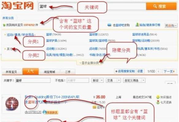 淘宝关键词排名分析怎么看？