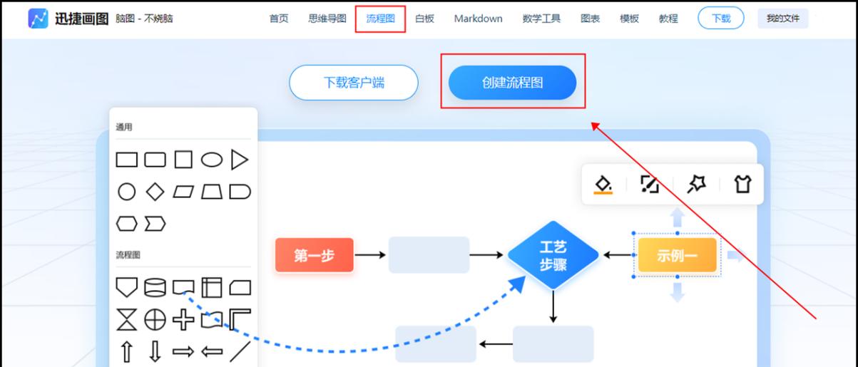 流程图制作网站如何操作？
