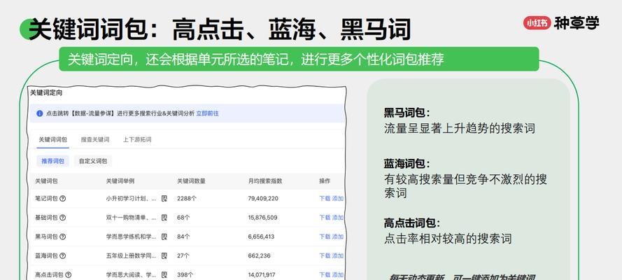 小红书关键词推送功能如何开启？